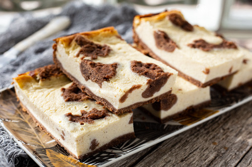 Pampered Chef Kokos-Schoko-Käsekuchen Stücke
