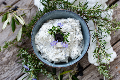 Thermomix griechischer Olivenaufstrich von oben