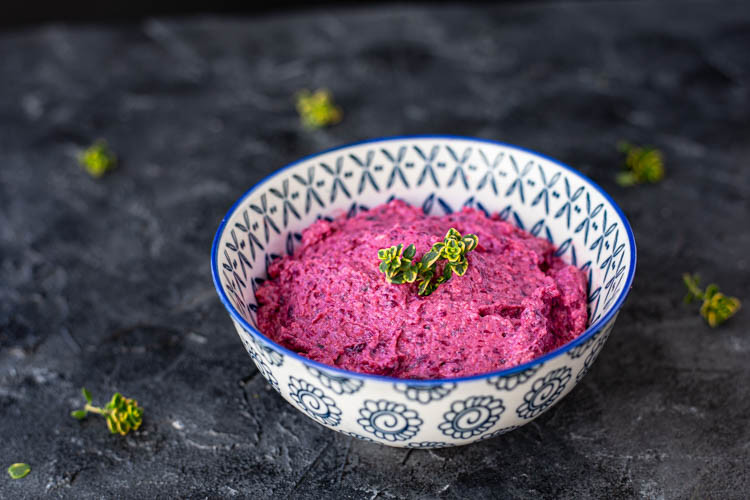 Thermomix Rote-Beete-Ziegenfrischkäse-Aufstrich