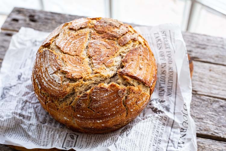 Pampered Chef Sonnenkruste fertig gebacken