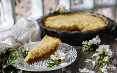 Tarta de Dulce de Leche y Coco in der Pieform