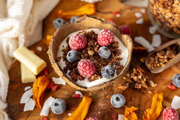 Thermomix Tropical Granola von oben