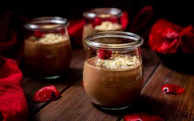 Nougat-Pudding mit dem Thermomix