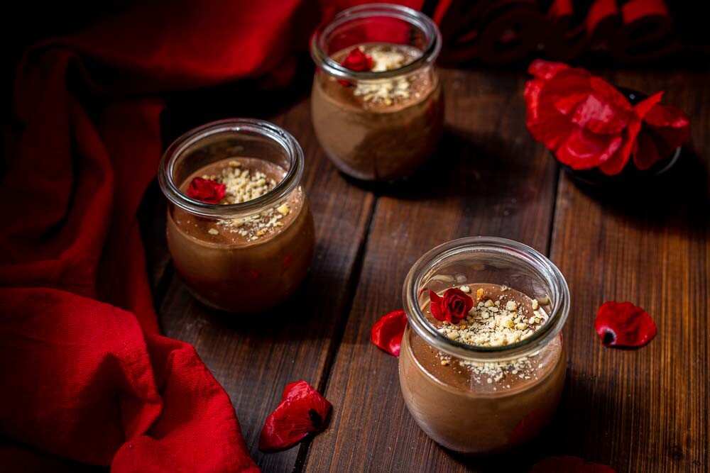 Thermomix Nougat-Pudding