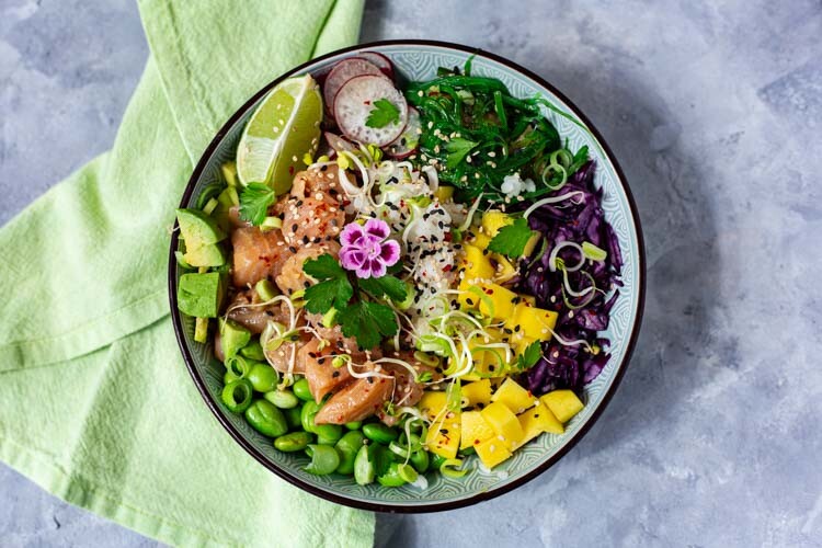 Thermomix hawaiianische Poké Bowl