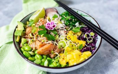 Hawaiianische Poké Bowl mit dem Thermomix
