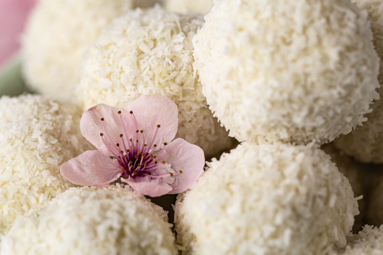 Thermomix low-carb Raffaelo nah