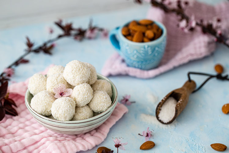 Thermomix low-carb Raffaelo