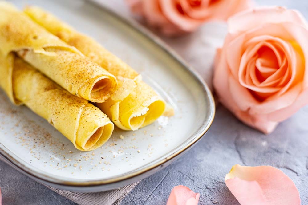 Thermomix Palatschinken von der Seite