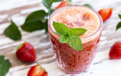 Erdbeer-Slush mit dem Thermomix