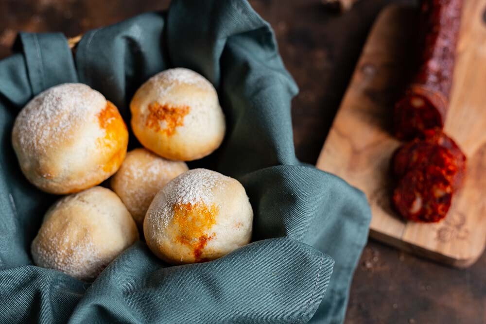 Chorizo-Brötchen aus dem Thermomix
