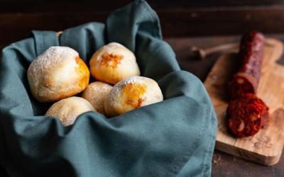 Chorizo-Brötchen mit Thermomix und Brötchenblech