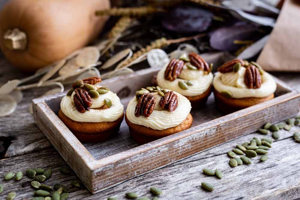 Kürbis-Muffins aus der Muffinform Deluxe