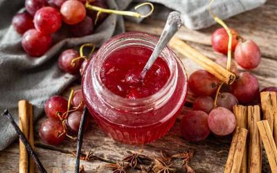 Weihnachtliches Trauben-Gelee mit dem Thermomix