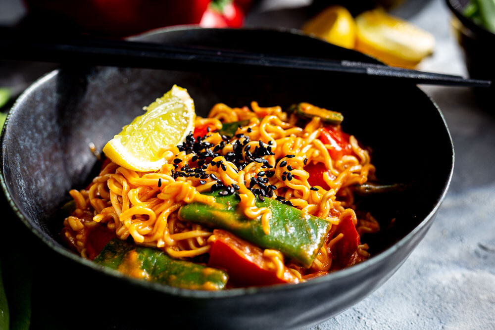 Thermomix Thai-Curry Nudeln