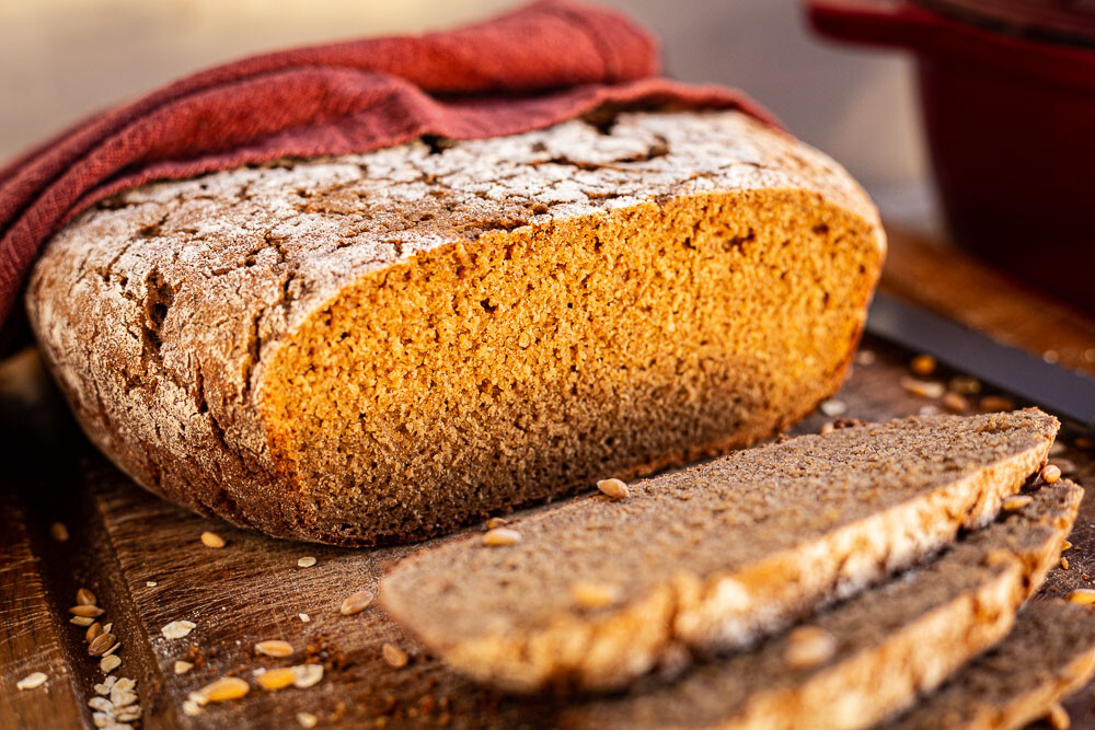 Pampered Chef Roggen-Mischbrot Hamburg Teigling im kleinen Zaubermeister