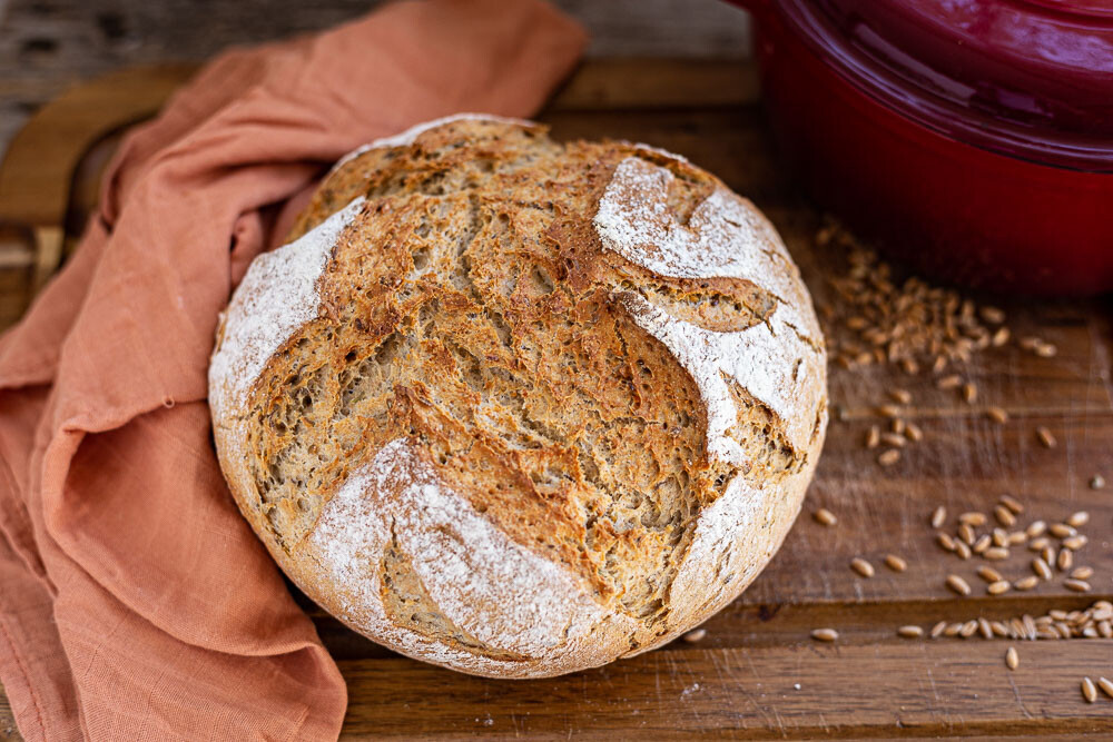 Pampered Chef Mischbrot Dénia gebacken